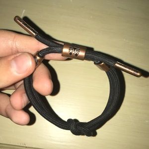 Black rastaclat bracelet